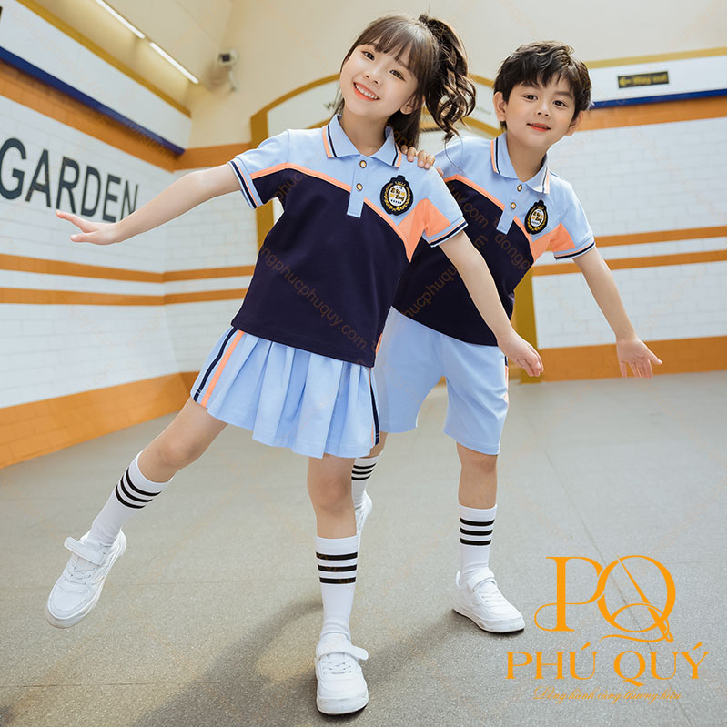 Quần áo đồng phục học sinh cấp 1 PQ15