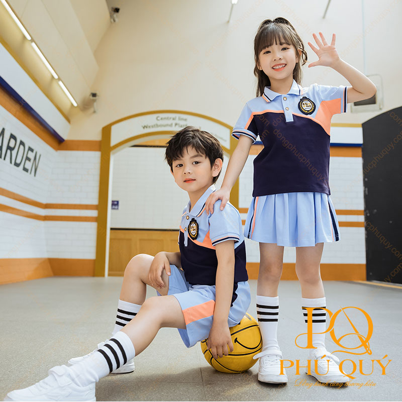 Quần áo đồng phục học sinh cấp 1 PQ15