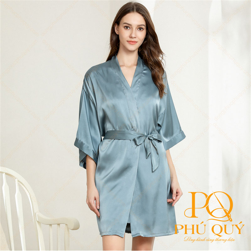 Áo choàng đồng phục spa cho khách PQ37