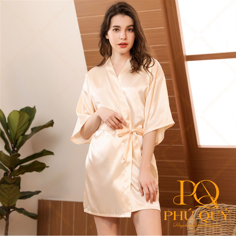 Đồng phục spa lụa PQ38