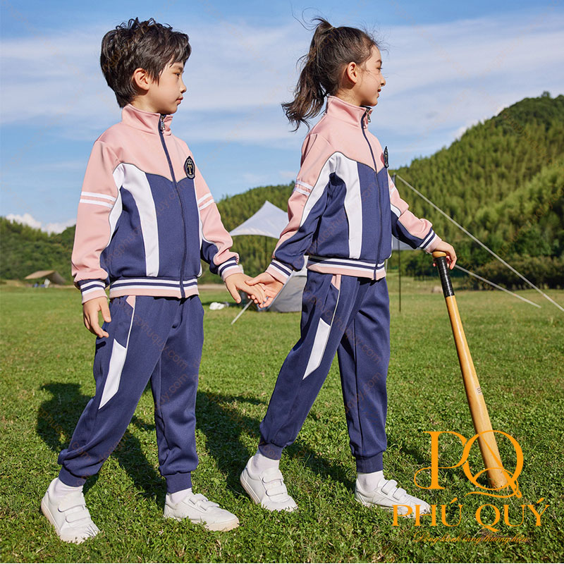 Đồng phục học sinh áo thun quần váy PQ16