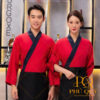 Đồng phục phục vụ nhà hàng Nhật