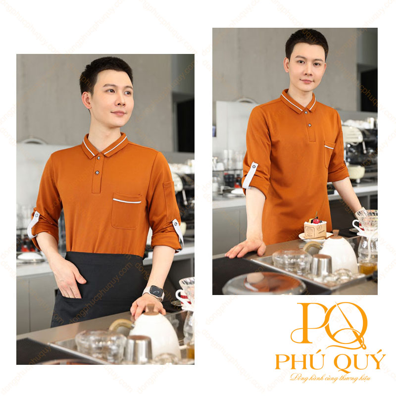Đồng phục nhân viên nhà hàng áo phông PQ05