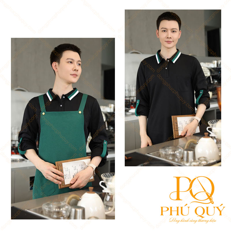 Áo thun đồng phục quán cafe