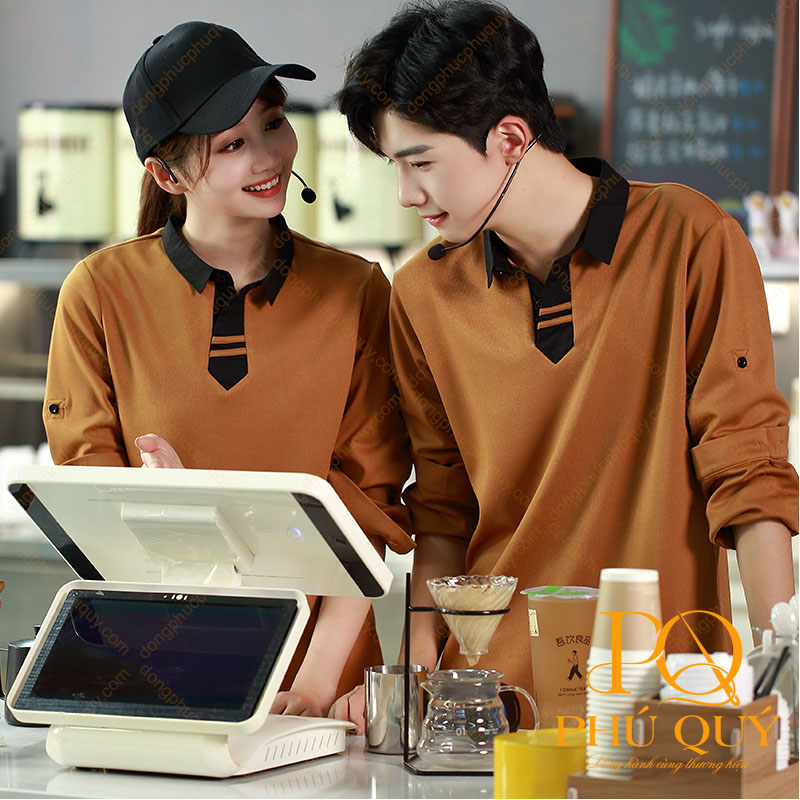 Đồng phục nhân viên nhà hàng áo thun PQ30