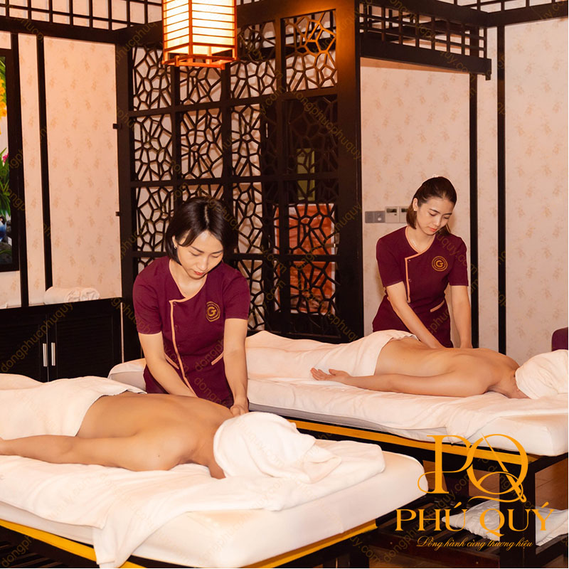 Đồng phục spa của Galina