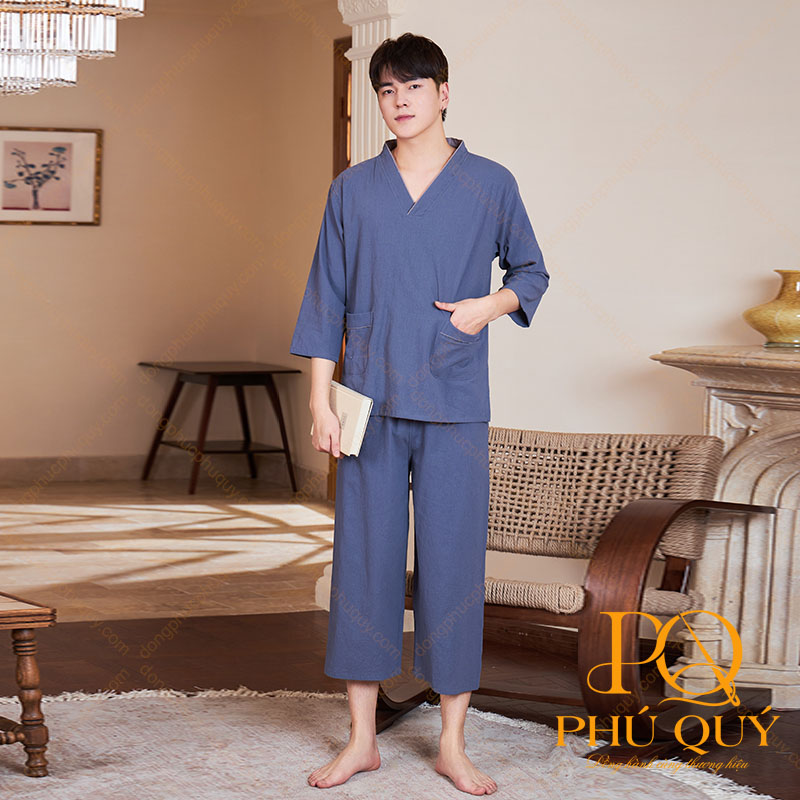 Đồng phục spa cho khách nam