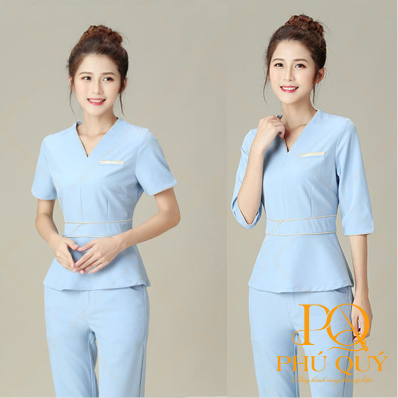 Đồng phục nhân viên spa nữ đẹp