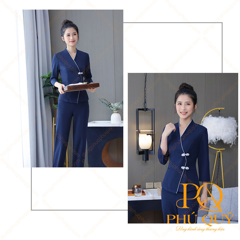 Đồng phục spa mùa đông