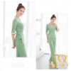 Đồng phục ktv spa màu xanh PQ27