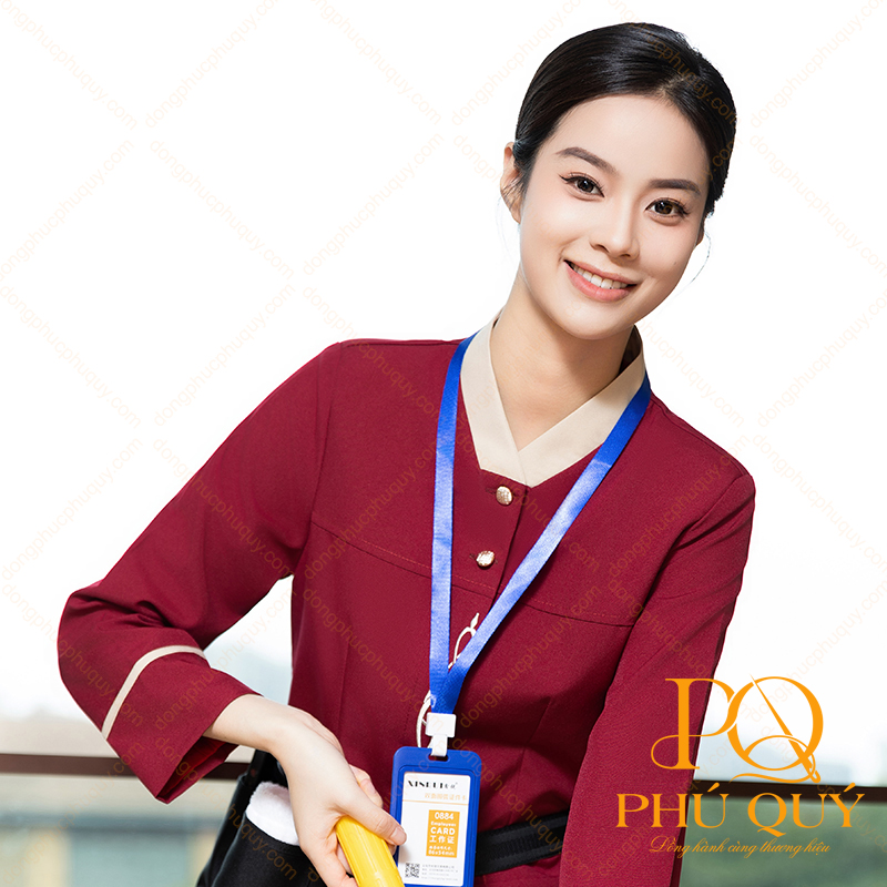 Đồng phục nhân viên vệ sinh nhà hàng PQ15