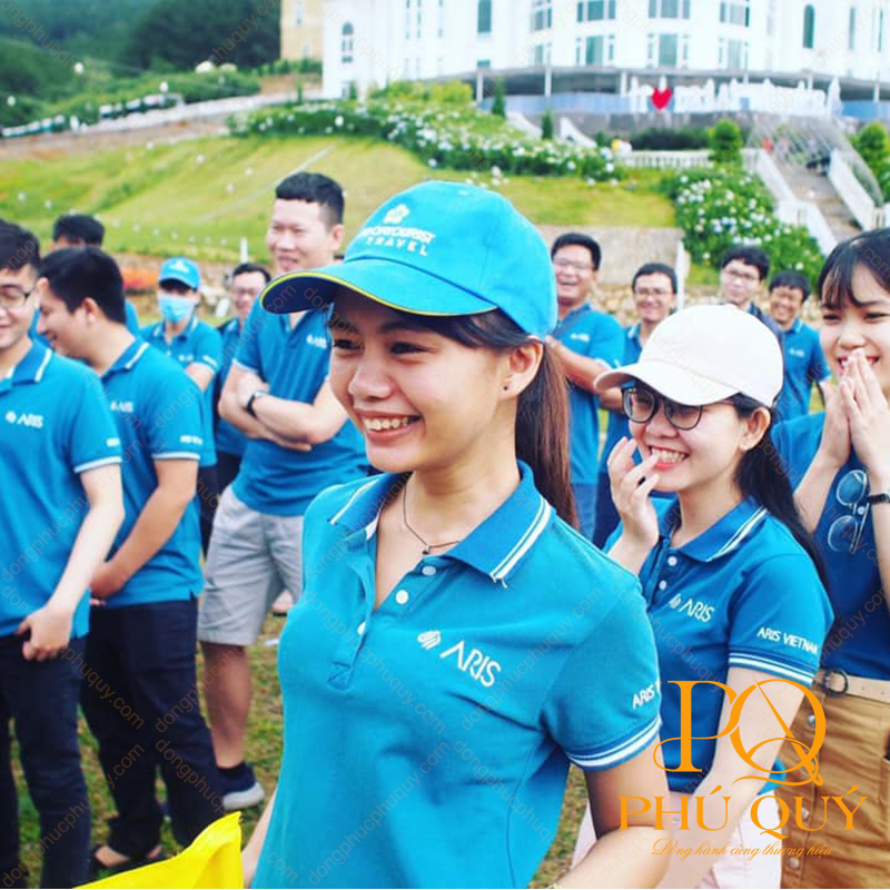 Đồng phục áo thun team building công ty ARIS