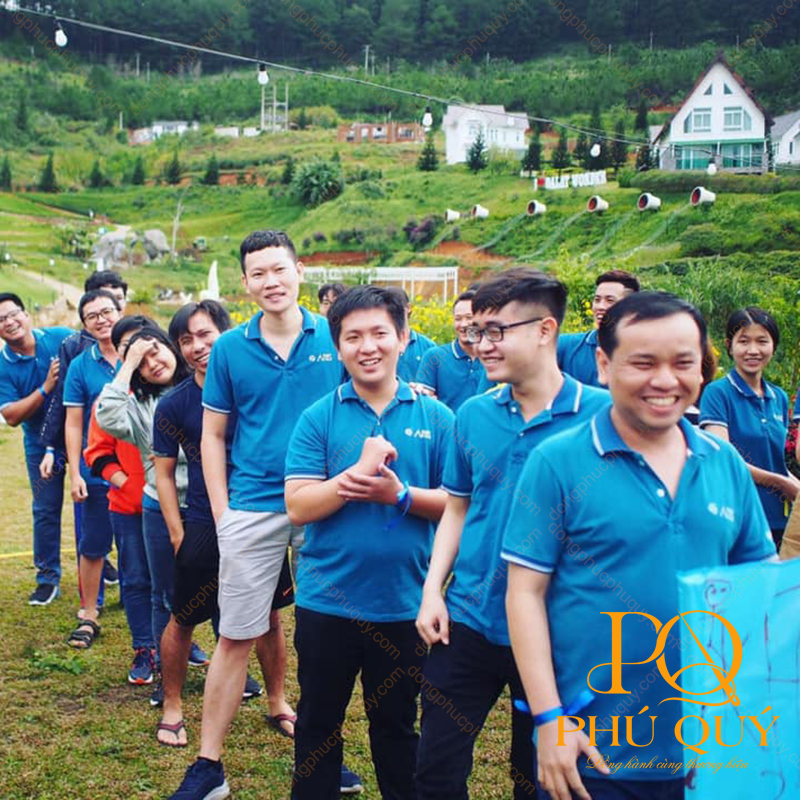 Đồng phục áo thun team building công ty ARIS