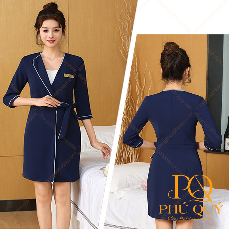Đồng phục váy spa PQ31