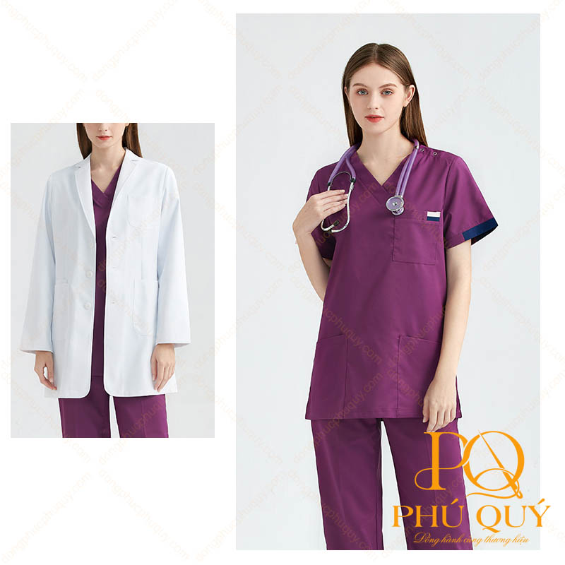 Đồng phục y tá – điều dưỡng PQ10