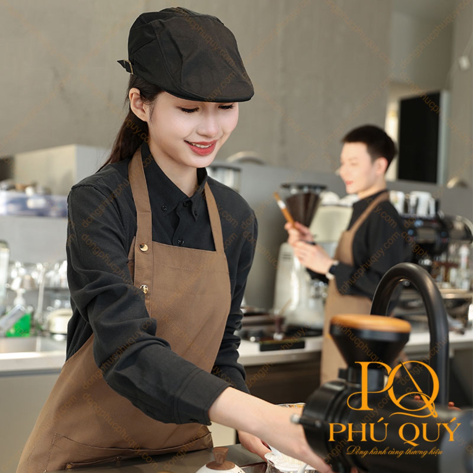 Loại tạp dề đồng phục đeo cổ