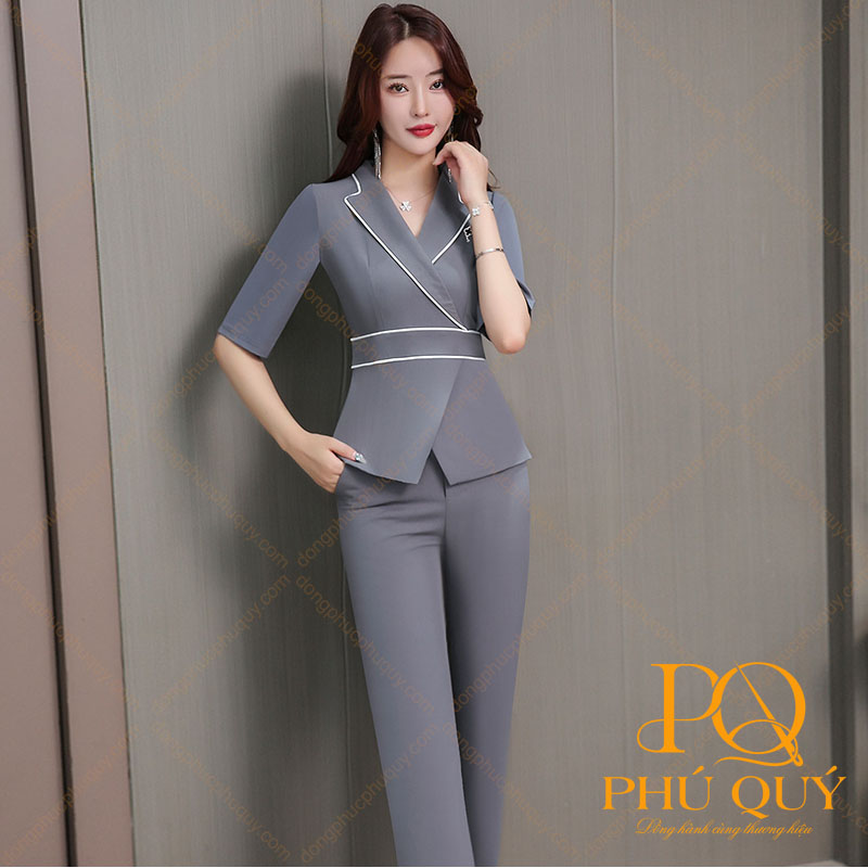 Mẫu đồng phục lễ tân spa