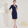 Đồng phục công sở nữ đẹp váy PQ26