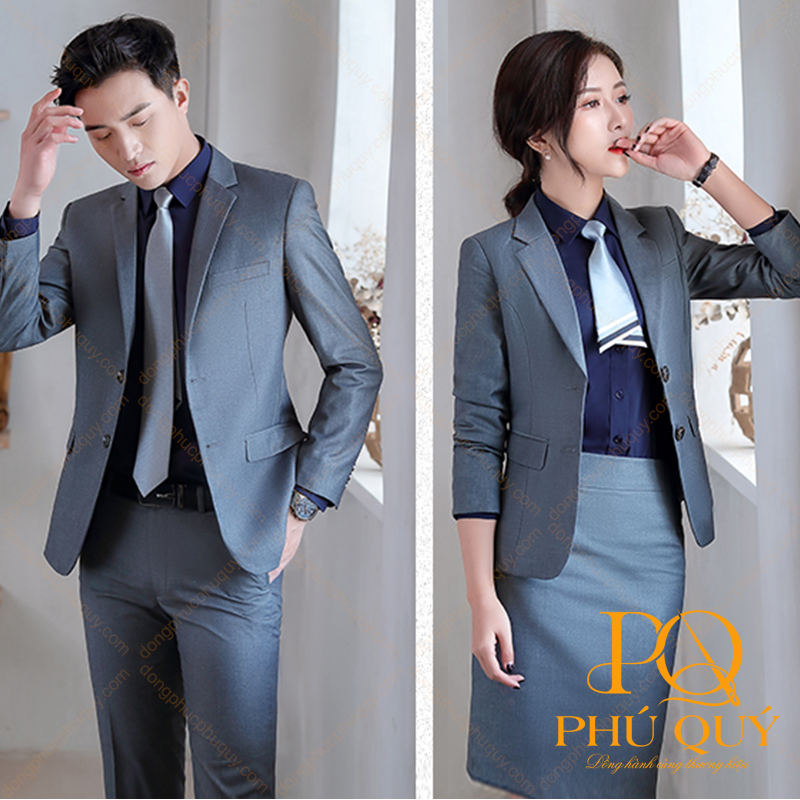 Áo đồng phục vest công sở văn phòng PQ16