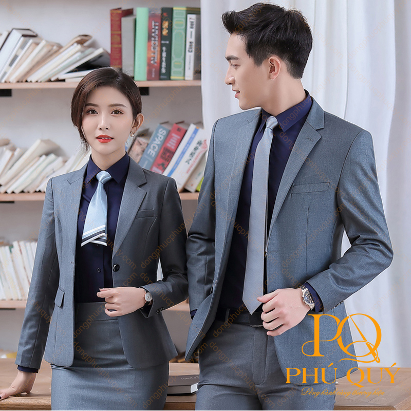 Áo đồng phục vest công sở văn phòng PQ16