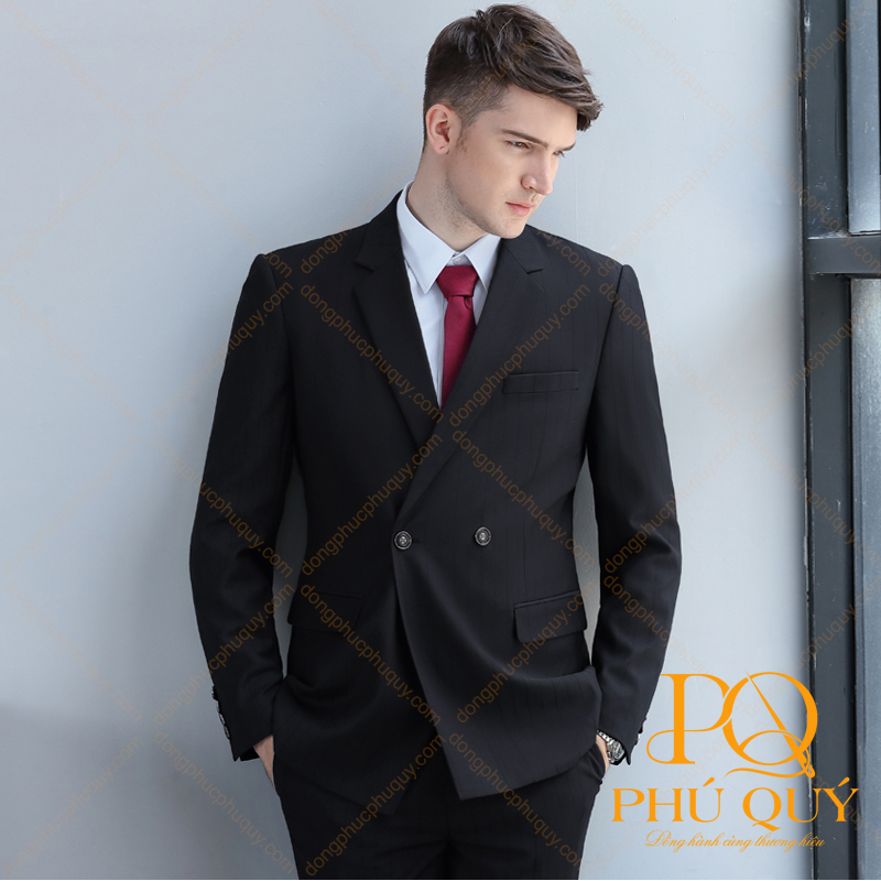 Đồng phục công sở áo vest nam PQ34