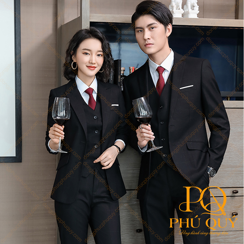 Mẫu vest đồng phục công sở đẹp